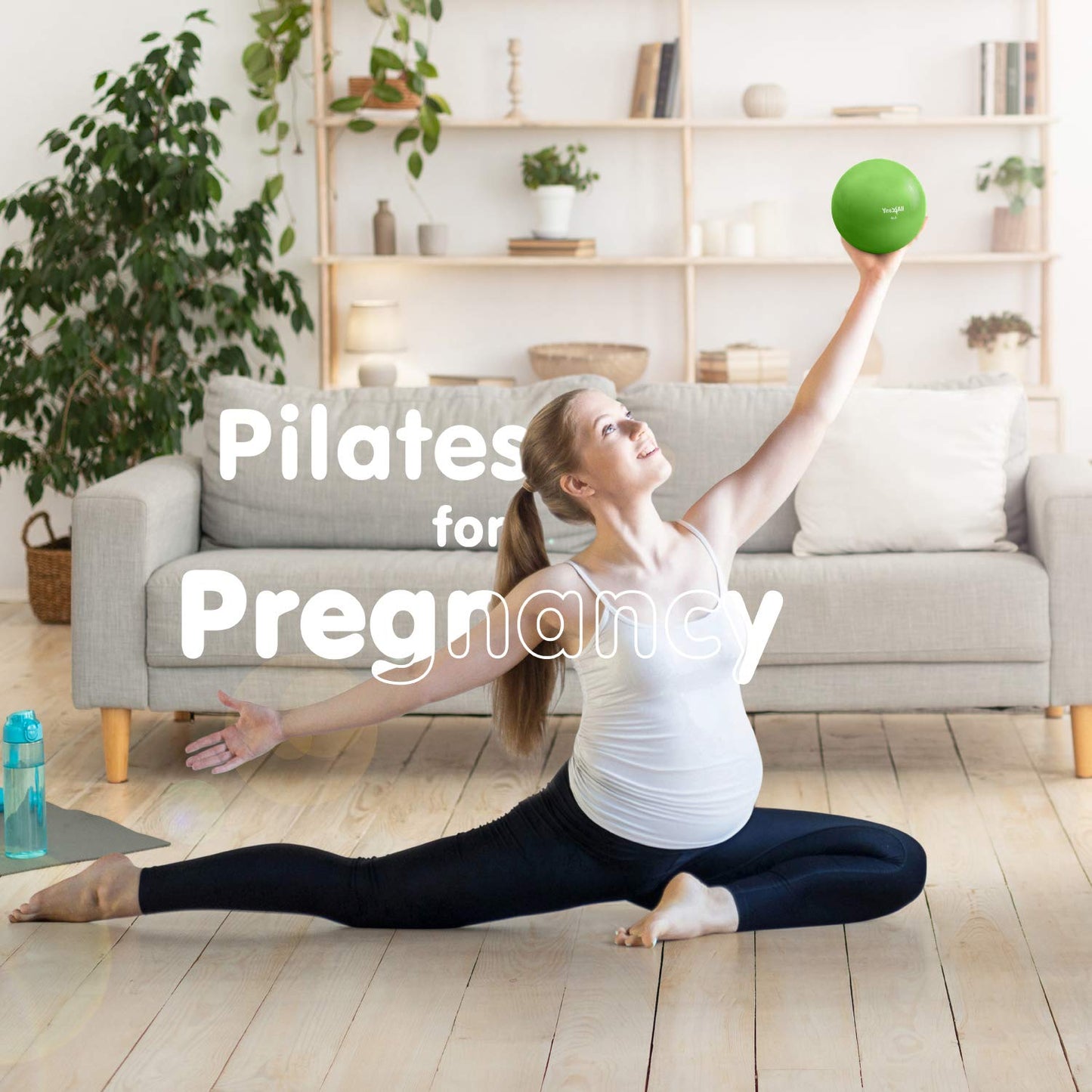 Yes4All Weighted Toning Balls for Exercise, Soft Medicine Balls for Exercise, Pilates, Yoga, Balance, Flexibility, 2-10lbs