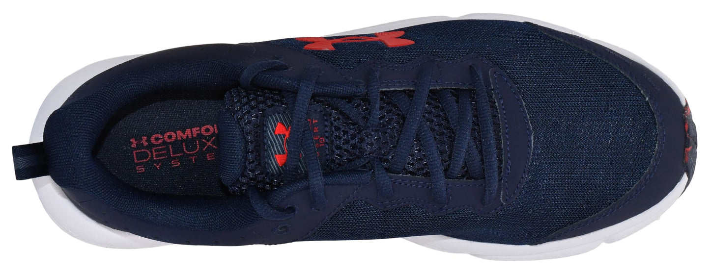 Under Armour Men's Charged Assert 10, (410) Midnight Navy/Midnight Navy/Red, 7, US