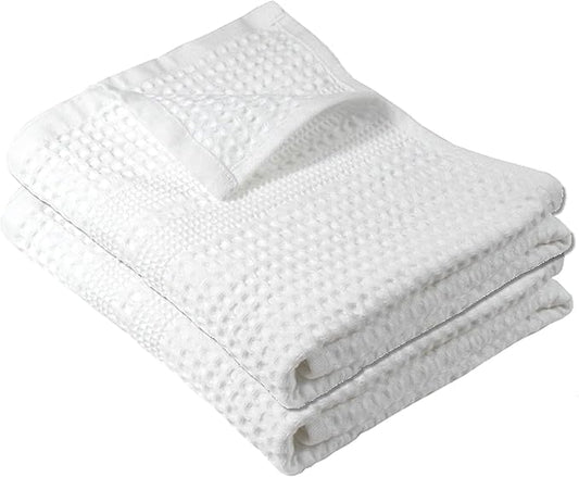 GILDEN TREE Waffle Hand Towels for Bathroom Quick Dry Towel Super Absorbent