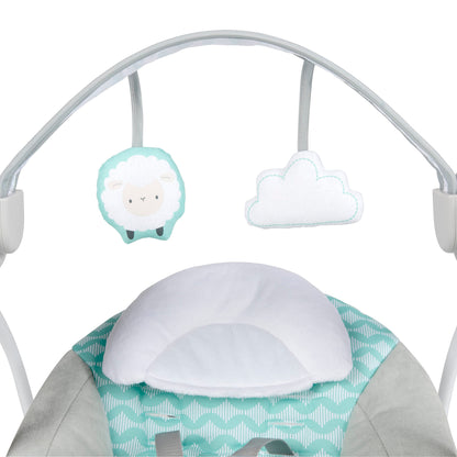 Ingenuity: ity by Ingenuity Swingity Swing Easy-Fold Portable Baby Swing, 0-9 Months Up to 20 lbs (Goji)