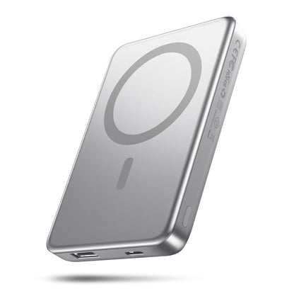 for Magsafe Battery Pack, 10000mAh Magnetic Portable Charger with USB-C 20W Fast Charging, Slim & Lightweight Wireless Power Bank for iPhone Air/17/16/15/14/13 Series, for Travel Cruise Essentials