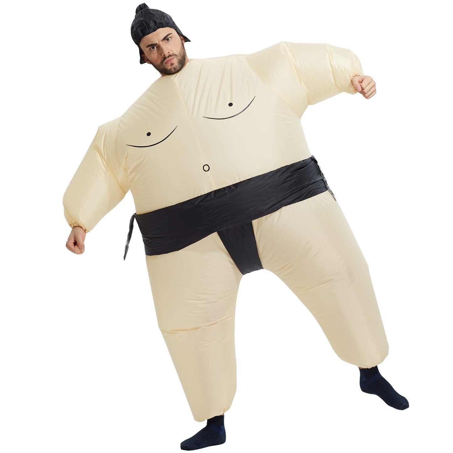 TOLOCO Inflatable Costume for Adults Sumo Wrestler Inflatable Costume, Sumo Costume, Inflatable Halloween Costumes, Blow up Costume Adults Inflatable Costumes