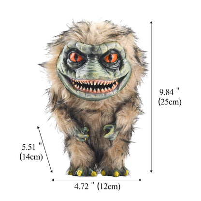 Alien Monster Prop Doll, Creepy Plush Doll Movie Stuffed Toy, Green Funny Ugly Space Crite Horror Gifts for Adult Collector on Halloween Birthday