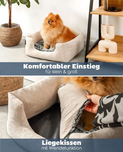 dibea Dog Bed with Reversible Dog Cushion.