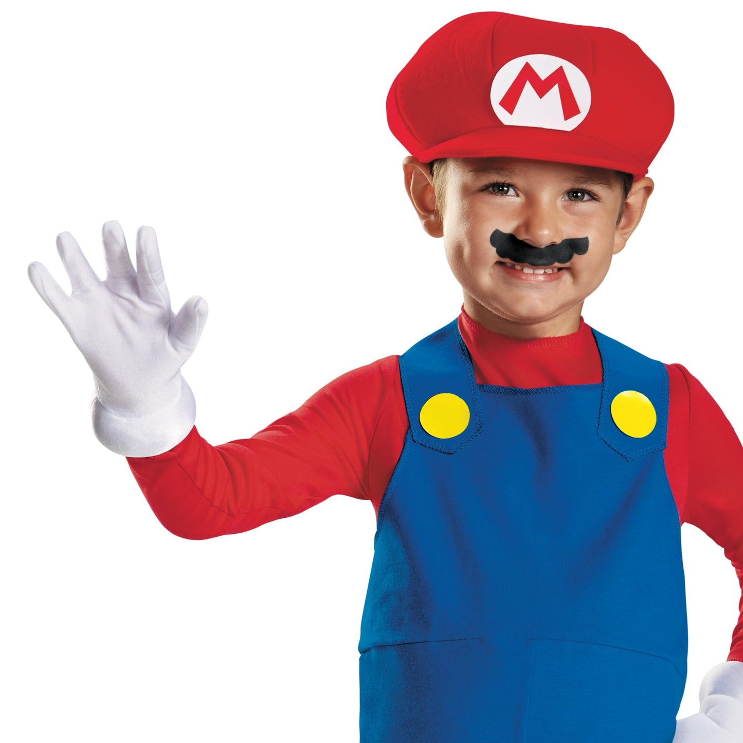 Nintendo Super Mario Brothers Mario Boys Toddler Costume, Medium/3T-4T