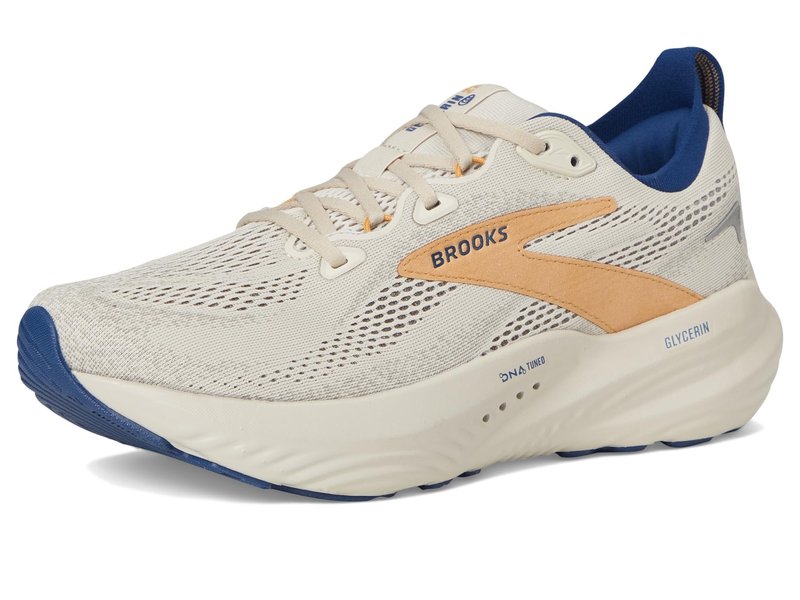 Brooks Male Glycerin 22 Moonbeam/Blue/Taffy 8 Medium