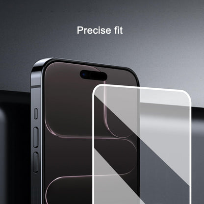 Ailun Screen Protector for iPhone 16 / iPhone 15 / iPhone 15 Pro [6.1 Inch] Display 3 Pack Tempered Glass, Dynamic Island Compatible, Case Friendly [Not for iPhone 16 Pro 6.3 Inch].