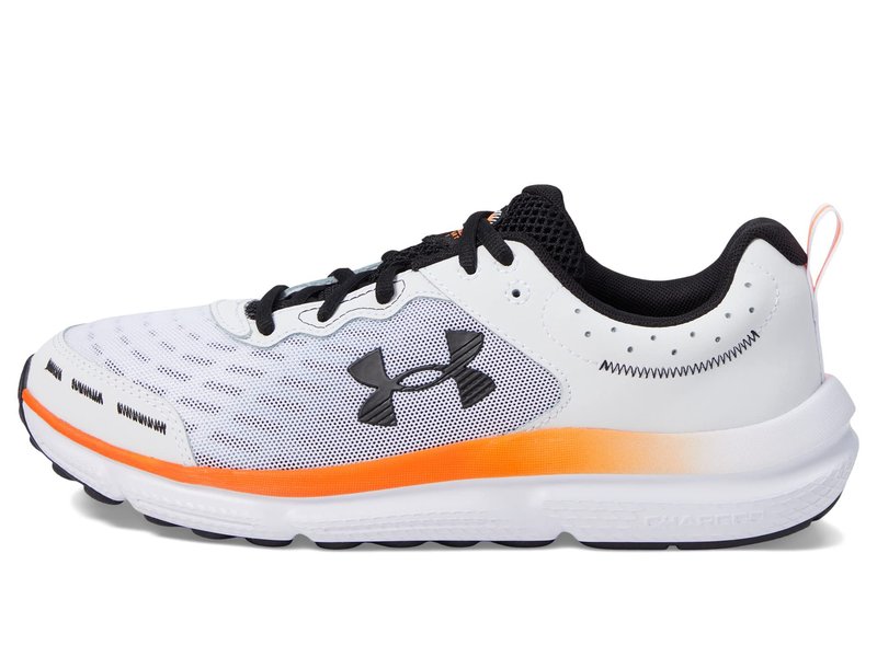 Under Armour Men's Charged Assert 10 Shoes, (101) White/White/Black, 11.5 X-Wide