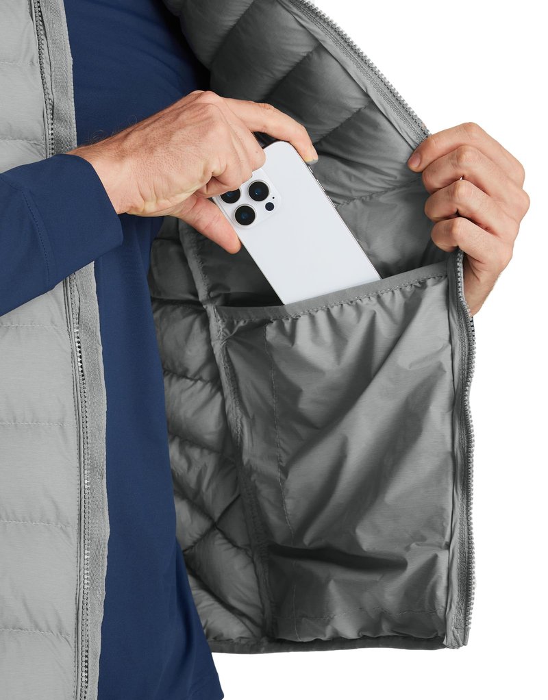 M MAELREG Mens Vest Lightweight Packable Quilted Warm Puffer Outerwear Winter Zip Up Sleeveless Jacket Golf Hiking