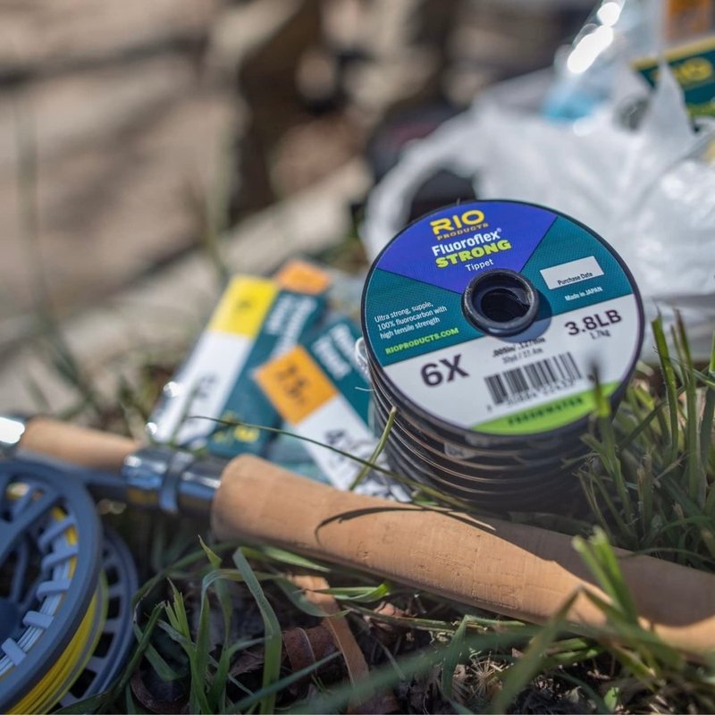 RIO Products Fly Fishing FLUOROFLEX Strong Tippet 3-Pack 3X-5X