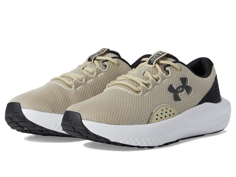Under Armour Mens Charged Surge Khaki Base/Black/Black 15 Medium