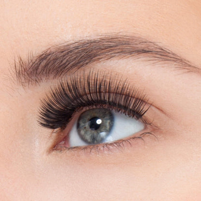 KISS So Wispy Fake Eyelashes Multipack #09, Easy-To-Apply Lightweight False Eyelashes, 100% Cruelty-Free Natural Human Hair, Reusable and Contact Lens Friendly, 5 Pairs Black