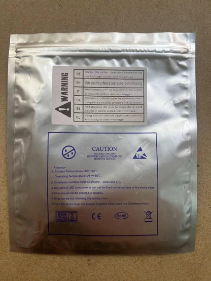 FOLGEMIR 1 m LED Strip with Motion Sensor, Battery Operated Night Light with PIR Sensor, Waterproof Cabinet Lighting, Self-Adhesive Fairy Lights (3000 K Warm White, 1 m)