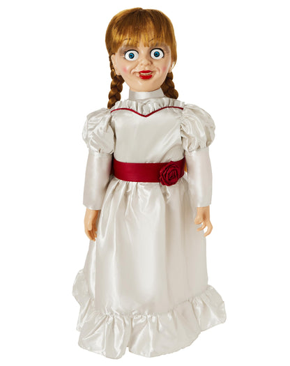 Spirit Halloween Annabelle Life-Size Doll | Officially Licensed | Horror Decor | Creepy Doll