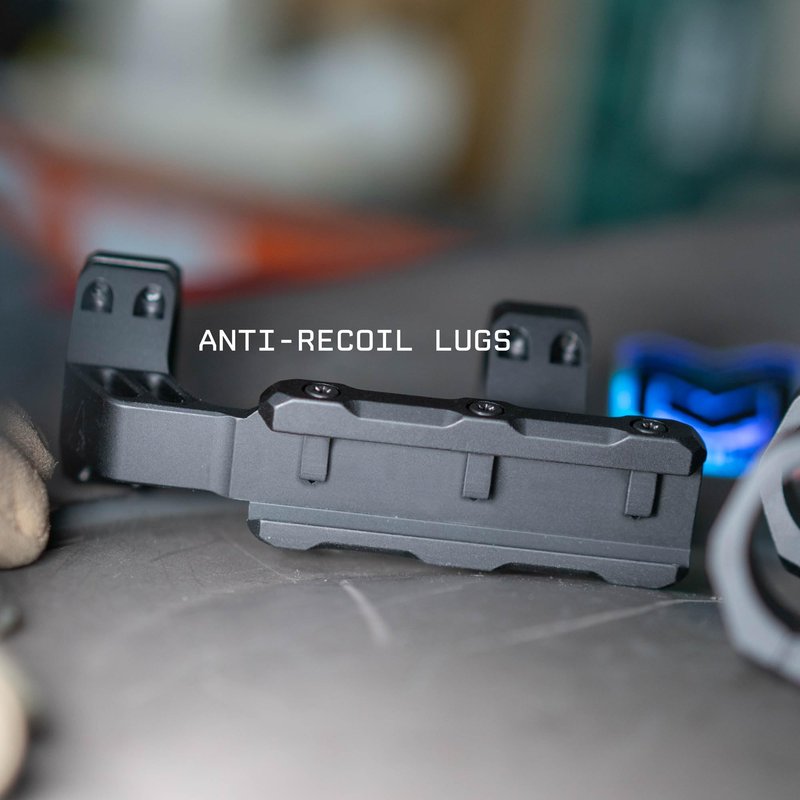 Monstrum Deadlock Series Dual Ring Scope Mount | 2 Inch Offset Cantilever | 30 mm Diameter
