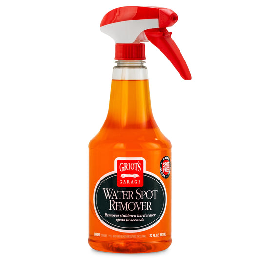 Griot's Garage Water Spot Remover for Car Detailing, Works on Paint, Chrome, Plastic Trim, Glass, and More, Professional-Grade, 10880, 22oz