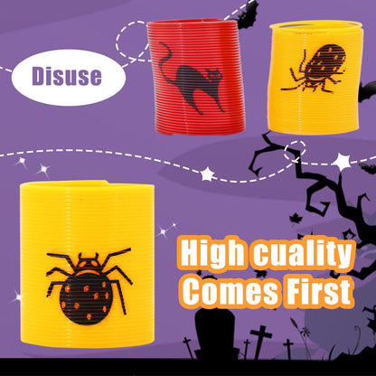 Cocurb 32 Pcs Halloween Mini Spring Party Favors for Kids 4 to 8 Fun Goodie Bag Stuffers for All Hallow's Day, Classroom Prizes, and Small Toys Presents,Stress Relief Bulk Fidget Toys