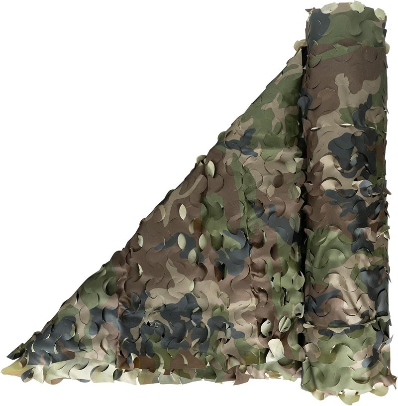 Camo Netting for Hunting | Bulk Roll Sunshade & Military Decoration