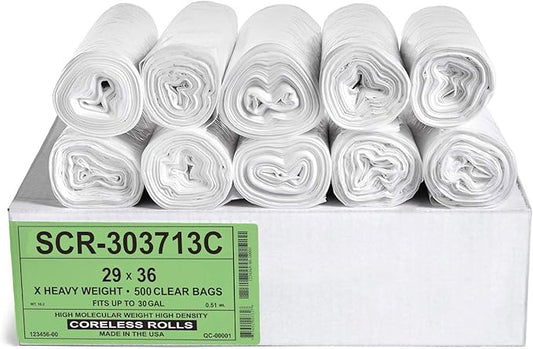 Aluf Plastics 20-30 Gallon Trash Bags Source Reduction Series Value High