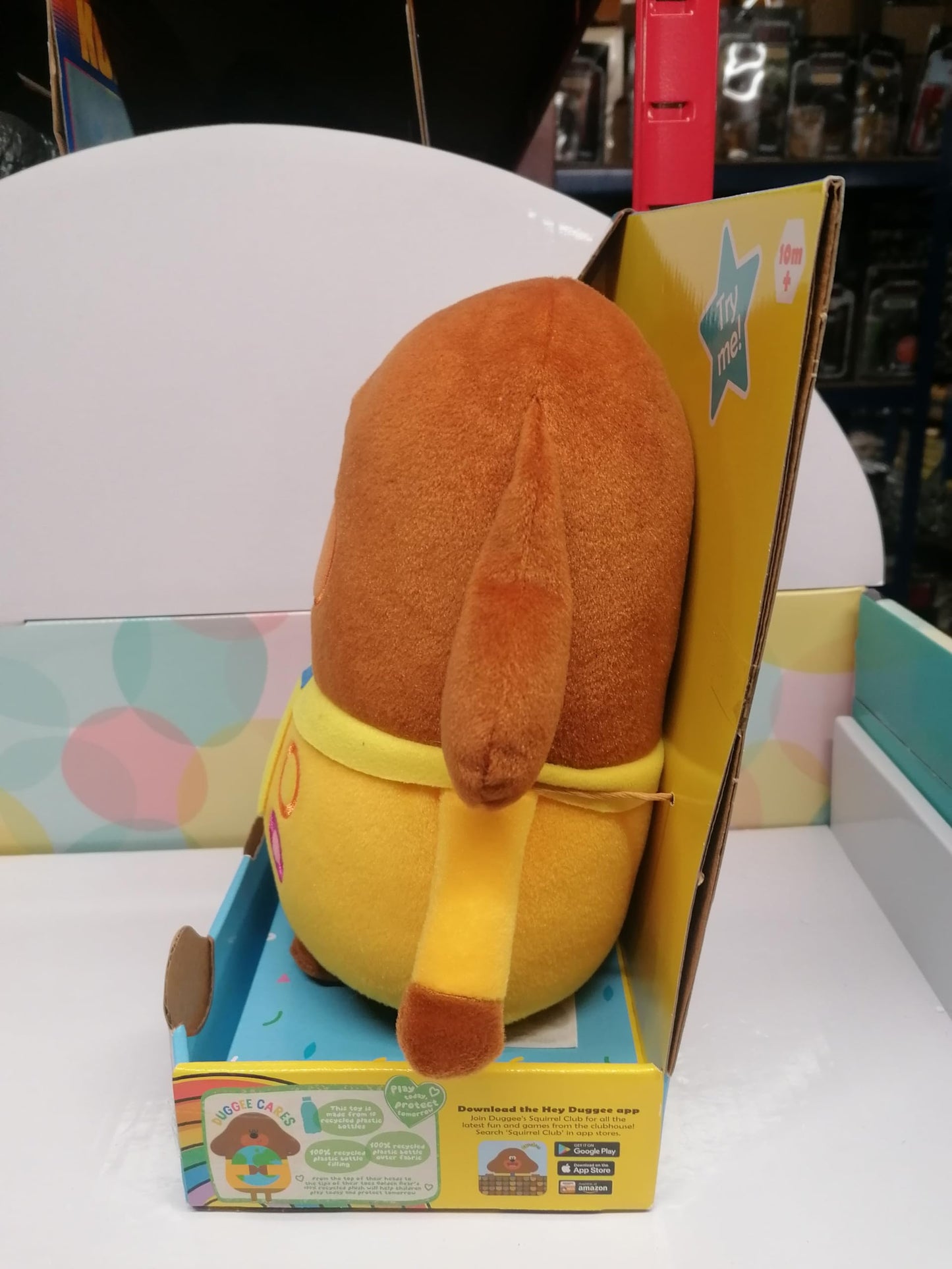 Hey Duggee Talking Soft Toy, Brown
