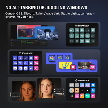 Elgato Stream Deck MK.2 – Studio Controller, 15 macro keys, trigger actions in apps and software like OBS, Twitch, YouTube and more, works with Mac and PC