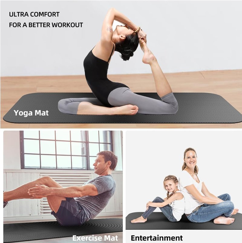 Treadmill Walking Pad Mat for Carpet Floors,Folding Treadmill Mat for Hardwood Floors,for Under Exercise Bike, Exercise Equipment Mat,Reduce Noise Shock Absorption (84" X 32")