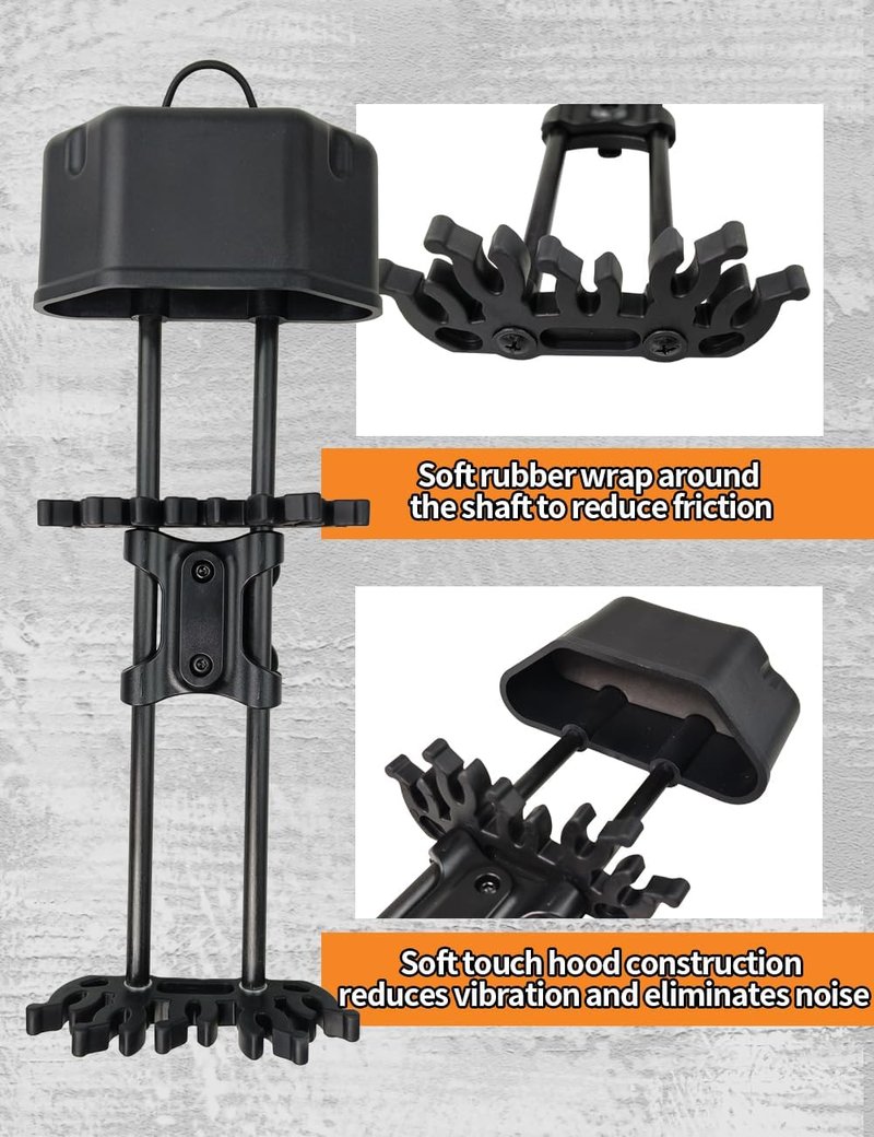 Three Archers 5 Spot Arrow Quiver - Quick Detach Mounted Bracket for Compound Bow | Portable for Shooting & Hunting