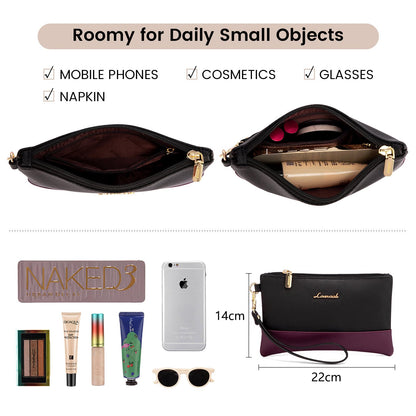 LOVEVOOK Laptop Bags for Women 17.3 Inch Ladies Work Bags Large Tote Bag with Laptop Compartment Designer Handbag Stylish PU Leather Briefcase for School Shoulder Bag for Office Business, Purple