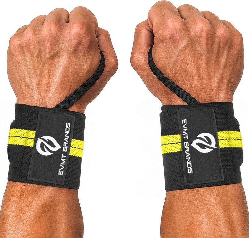Premium Wrist Wraps for Weightlifting - Durable Lifting Straps for Enhanced Support | Ideal for Strength Training & Gym Workouts