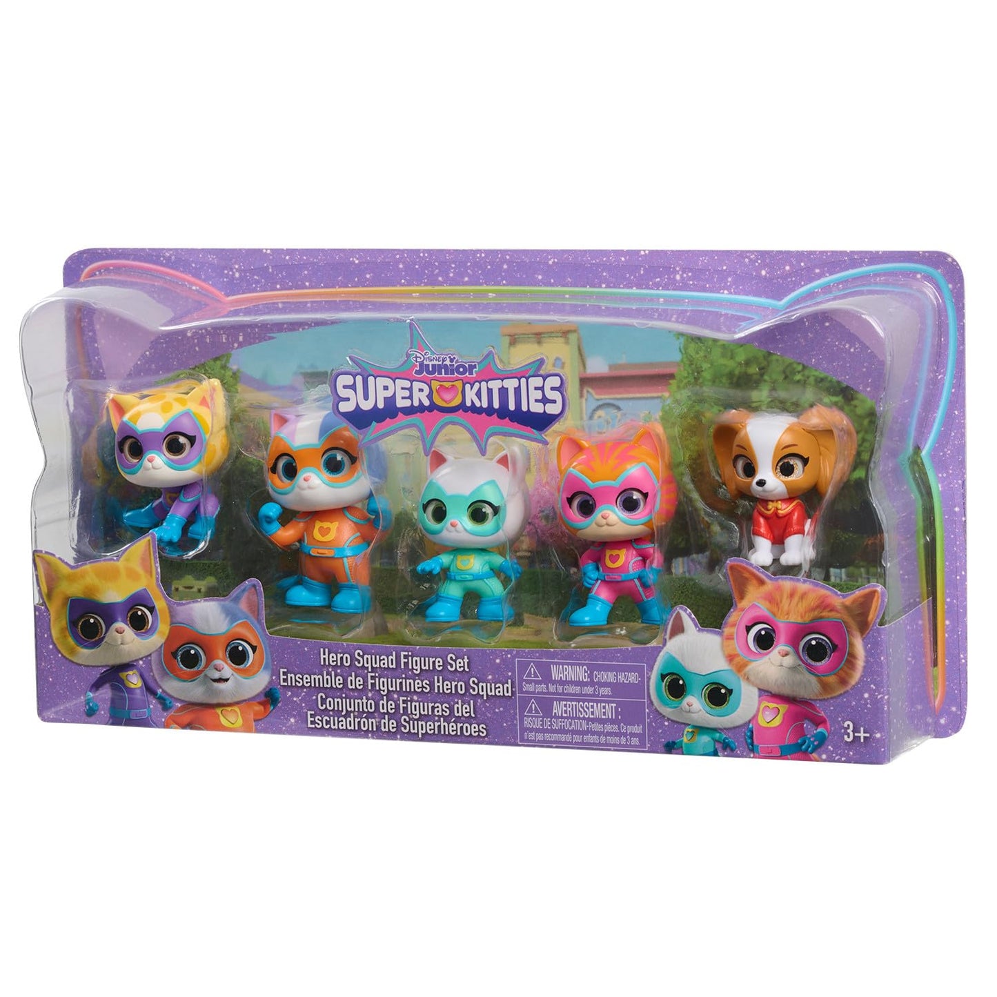 Just Play SuperKitties Hero Squad Figure Set