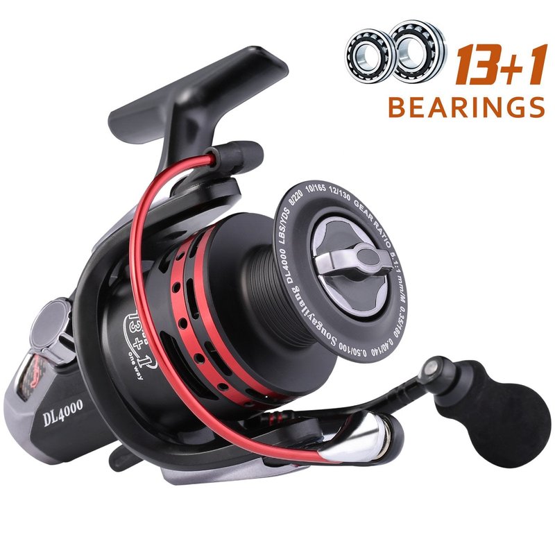 Sougayilang Fishing Rod Combos with Telescopic Fishing Pole Spinning Reels Fishing Carrier Bag for Travel Saltwater Freshwater Fishing(2.4M/7.87FT)