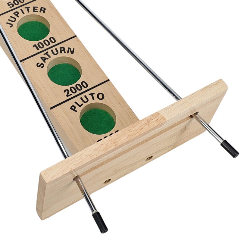 WE Games Shoot the Moon - Classic Solid Wood Rolling Ball Game for Family Fun & Skill Building, Enhances Social Skills, Patience & Perseverance