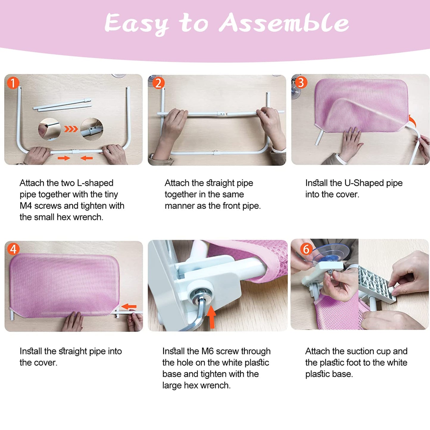 Foldable Cat Window Perch, Cordless Cats Window Hammock Window Bed for Indoor, Large Window Seat Sill Cat Perch, Strong Suction Cup & Sturdy Metal Frame & Breathable Mat