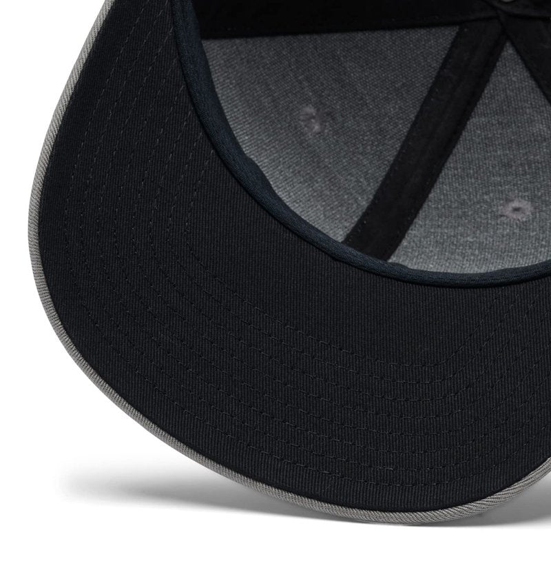 Columbia Unisex PFG Logo Mesh Snap Back, Titanium/Black/Hook, One Size