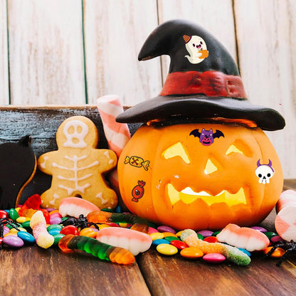 100 Sheets & 1200+PCS Cute Halloween Stickers for Kids - Halloween Party Gifts & Decoration