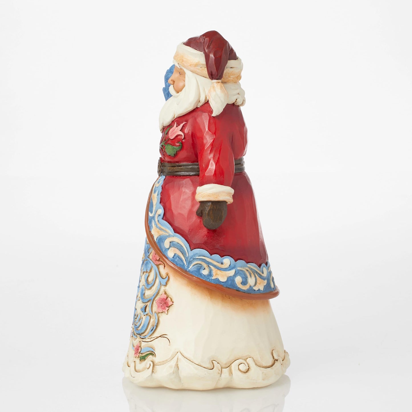 Enesco Jim Shore Jim Shore Heartwood Creek Norwegian Santa 4053705 Figurine, Multicoloured