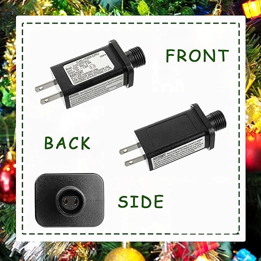 30V 6W LED Transformer Replacement Class 2 Power Supply for Christmas String Light Inflatable Decorations LED Controller IP44 Waterproof Low Voltage
