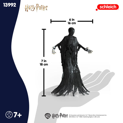 Schleich Harry Potter - 6" Dementor Figurine - Wizarding World Collectible Figures for Kids and Adults - Halloween Dementor Decoration - Toys for Ages 6+ | 13992
