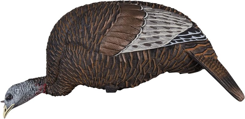 Ultra Realistic Turkey Decoy - Lightweight Plastic Thunder Chicken for Outdoor Hunting | Lifelike Feeding Hen