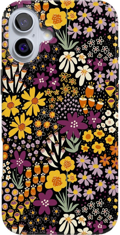 Casely iPhone 16 Case | Compatible with MagSafe | Classic Ultra-Slim Design (Sage Garden | Green Floral)