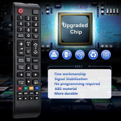Replacement for Samsung TV Remote,Universal for Samsung Smart TV Remote Controls,with Teletext Button