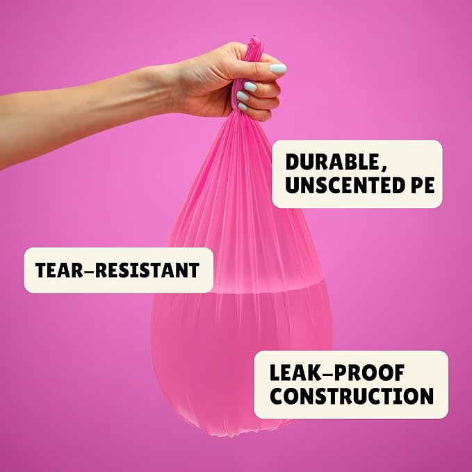 FORID Small Trash Bags 4 Gallon