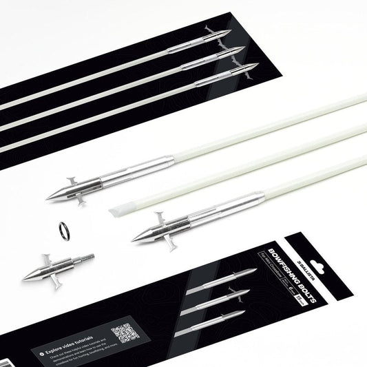 Ballista Mini Crossbows Bowfishing Arrows 15" Length, 6mm Micro-Diameter (Pack of 3)