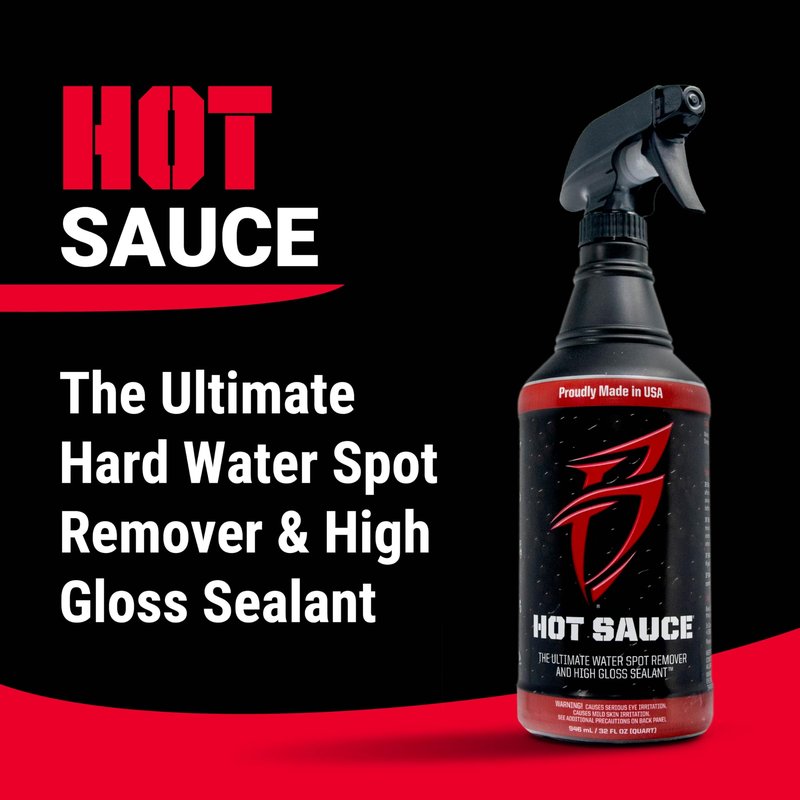 Boat Bling Hot Sauce To Go Kit, 1 Gallon with Sprayer and 3-Pack Towels