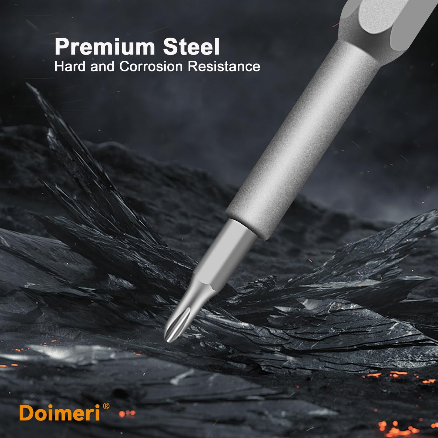 24-in-1 Small Precision Screwdriver Set, Made of Premium S2 Steel, Professional Mini Magnetic Repair Tool Kit by Doimeri