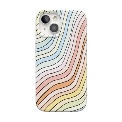 Casely iPhone 15 Plus Case | Fit Check | Neutral Checkerboard Checkered Classic Case | Compatible with MagSafe