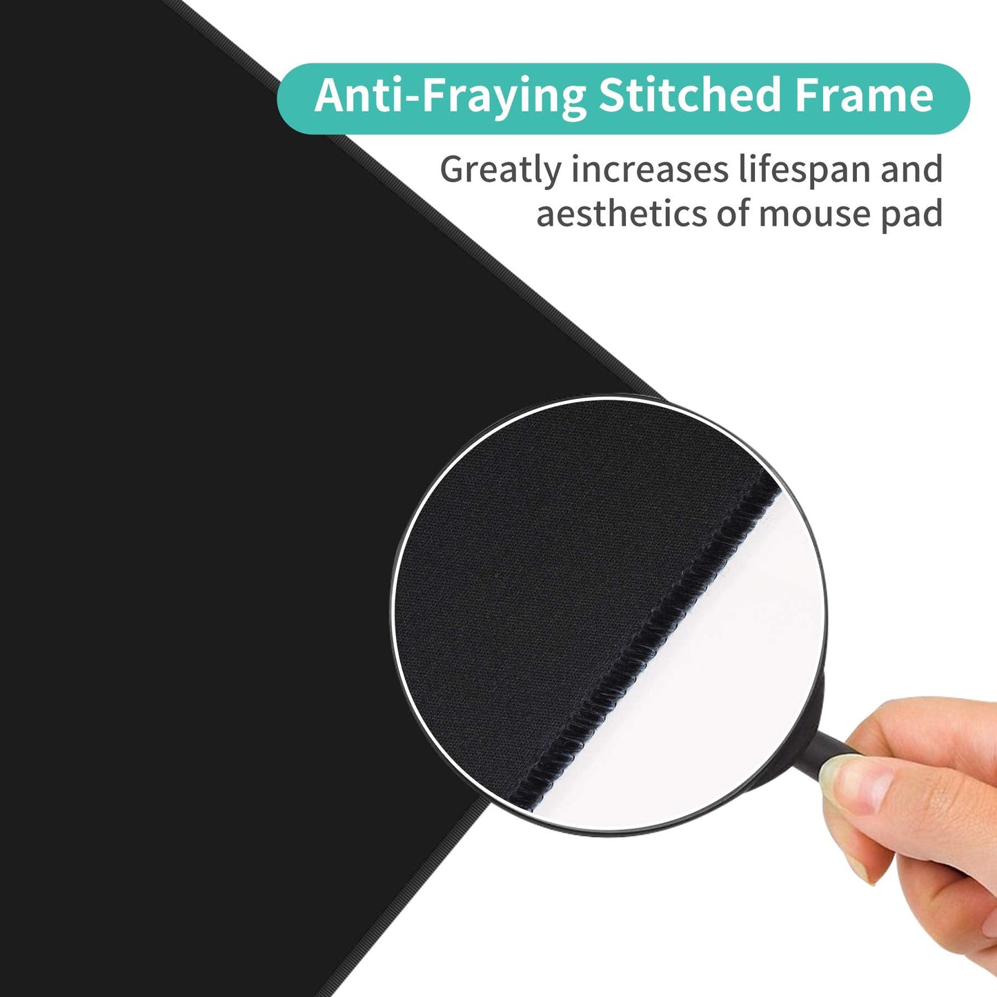 Dynippy Thin Extended Gaming Mouse Pad （31.5 * 11.8 * 0.08 inch） with Stitched Edges Large , Long XXL Keyboard and Mouse pad Desk Mat for Gaming Office & Home - Galaxy Space