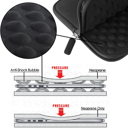 Lacdo Shockproof External USB CD DVD Writer Blu-Ray & External Hard Drive Neoprene Protective Storage Carrying Sleeve Case Pouch Bag With Extra Storage Pocket for Apple MD564ZM/A USB 2.0 SuperDrive / Apple Magic Trackpad / SAMSUNG SE-208GB SE-208DB SE-218