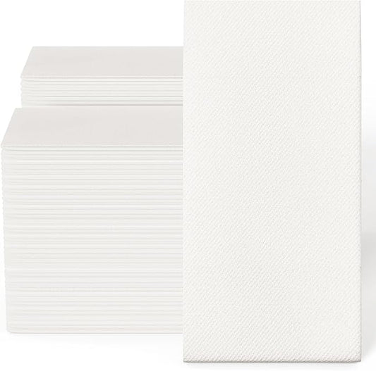 200 Pack Disposable Guest Towels Soft and Absorbent Linen Feel Paper Hand