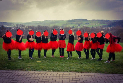 Bbonlinedress Black Tutus for Women Halloween Mini Skirt Costume Adult Tutu Skirts Puffy Party Tulle Skirt Black M